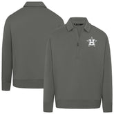 Houston Astros Levelwear Women's Canmore Chenille Logo Quarter-Zip Top discount