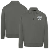 Milwaukee Brewers Levelwear Women's Canmore Chenille Logo Quarter-Zip Top for sale