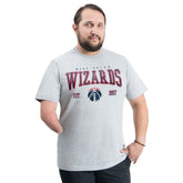 NBA - Washington Wizards G-III Sports by Carl Banks Adaptive Classic Team Spirit Short Sleeve T-Shirt - Gray