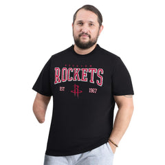 NBA - Houston Rockets G-III Sports by Carl Banks Adaptive Classic Team Spirit Short Sleeve T-Shirt - Black