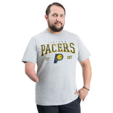 NBA - Indiana Pacers G-III Sports by Carl Banks Adaptive Classic Team Spirit Short Sleeve T-Shirt - Gray