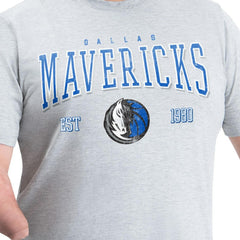 NBA - Dallas Mavericks G-III Sports by Carl Banks Adaptive Classic Team Spirit Short Sleeve T-Shirt - Gray