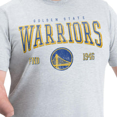 NBA - Golden State Warriors G-III Sports by Carl Banks Adaptive Classic Team Spirit Short Sleeve T-Shirt - Gray