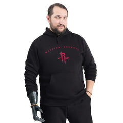 NBA - Houston Rockets G-III Sports by Carl Banks Adaptive Team Arc Fleece Hoodie - Black