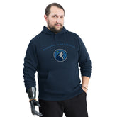NBA - Minnesota Timberwolves G-III Sports by Carl Banks Adaptive Team Arc Fleece Hoodie - Navy