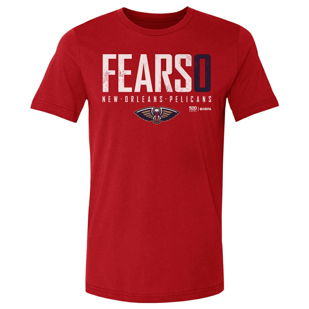 NBA - Jeremiah Fears New Orleans Pelicans 500 Level Elite T-Shirt - Red