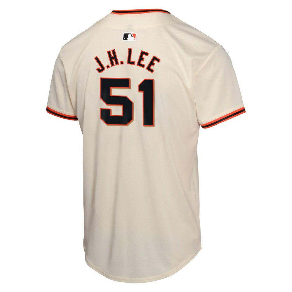 Jung Hoo Lee San Francisco Giants Nike Youth Home Player Game Jersey - Cream | MLB Jerseys
