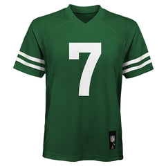 Justin Fields New York Jets Youth Replica Player Jersey Legacy Green - Nike