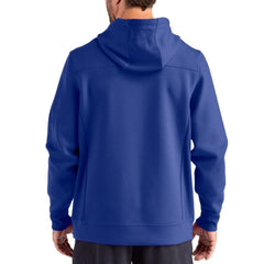 Los Angeles Chargers Cutter & Buck Roam Eco Half-Zip Recycled Pullover Hoodie Blue - NFL