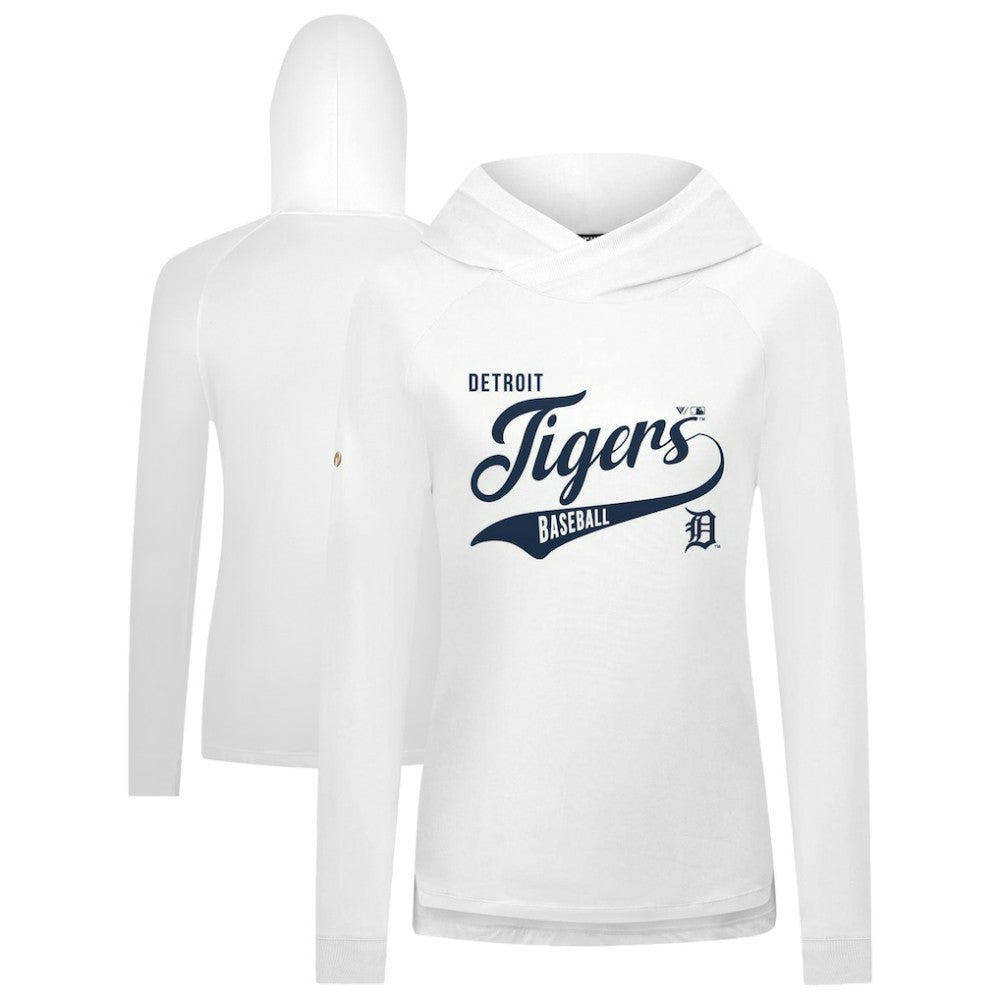 Detroit Tigers Levelwear Women's Slender Glide Raglan Hoodie for sale