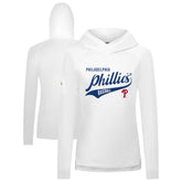 Philadelphia Phillies Levelwear Women's Slender Glide Raglan Hoodie Clearance