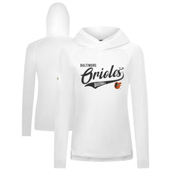 Baltimore Orioles Levelwear Women's Slender Glide Raglan Hoodie On Sale