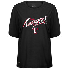 Texas Rangers Levelwear Women's Bloom Sizzle T-Shirt Sale