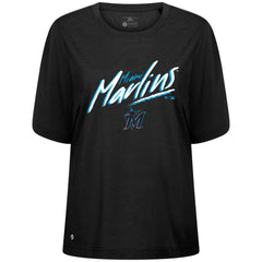 Miami Marlins Levelwear Women's Bloom Sizzle T-Shirt Near Me