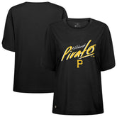 Pittsburgh Pirates Levelwear Women's Bloom Sizzle T-Shirt Lifestyle