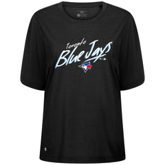 Toronto Blue Jays Levelwear Women's Bloom Sizzle T-Shirt On Sale