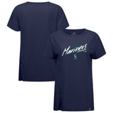 Seattle Mariners Levelwear Women's Influx Sizzle T-Shirt Lifestyle