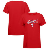Texas Rangers Levelwear Women's Influx Sizzle T-Shirt for sale