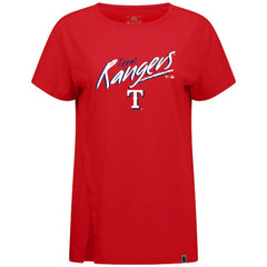 Texas Rangers Levelwear Women's Influx Sizzle T-Shirt for sale