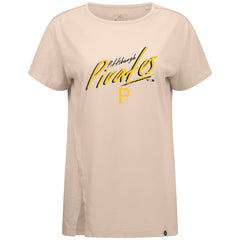 Pittsburgh Pirates Levelwear Women's Influx Sizzle T-Shirt Near Me
