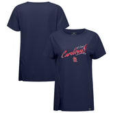 St. Louis Cardinals Levelwear Women's Influx Sizzle T-Shirt discount