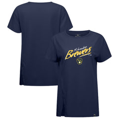 Milwaukee Brewers Levelwear Women's Influx Sizzle T-Shirt for sale