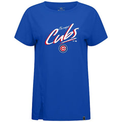 Chicago Cubs Levelwear Women's Influx Sizzle T-Shirt Lifestyle