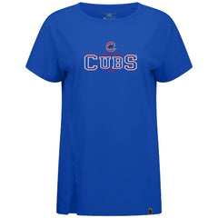 Chicago Cubs Levelwear Women's Influx Journey T-Shirt Lifestyle