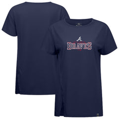 Atlanta Braves Levelwear Women's Influx Journey T-Shirt discount