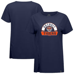 Detroit Tigers Levelwear Women's Influx Banner Arch T-Shirt for sale
