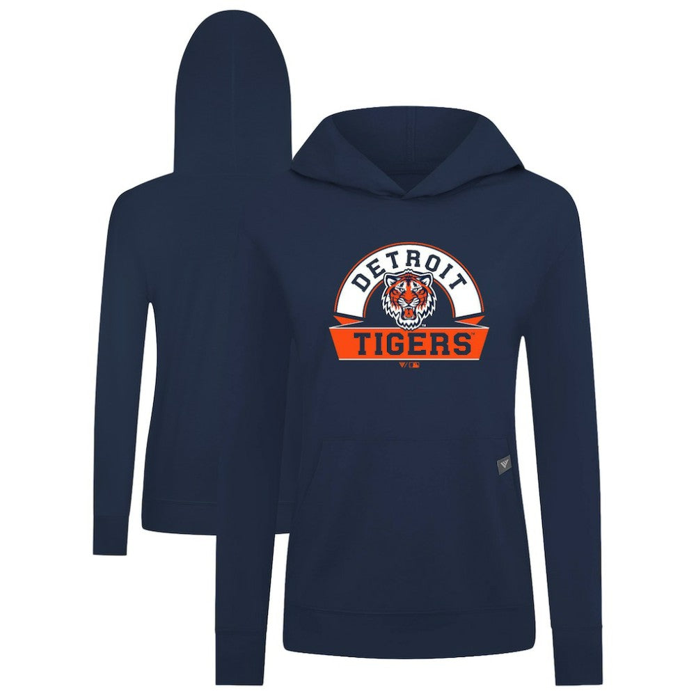 Detroit Tigers Levelwear Women's Relay Banner Arch Long Sleeve T-Shirt Hoodie Online