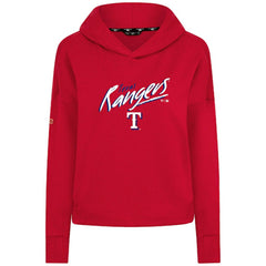 Texas Rangers Levelwear Women's Sweet Sizzle Tri-Blend Hoodie On Sale