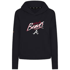 Atlanta Braves Levelwear Women's Sweet Sizzle Tri-Blend Hoodie Lifestyle