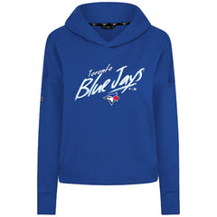 Toronto Blue Jays Levelwear Women's Sweet Sizzle Tri-Blend Hoodie On Sale