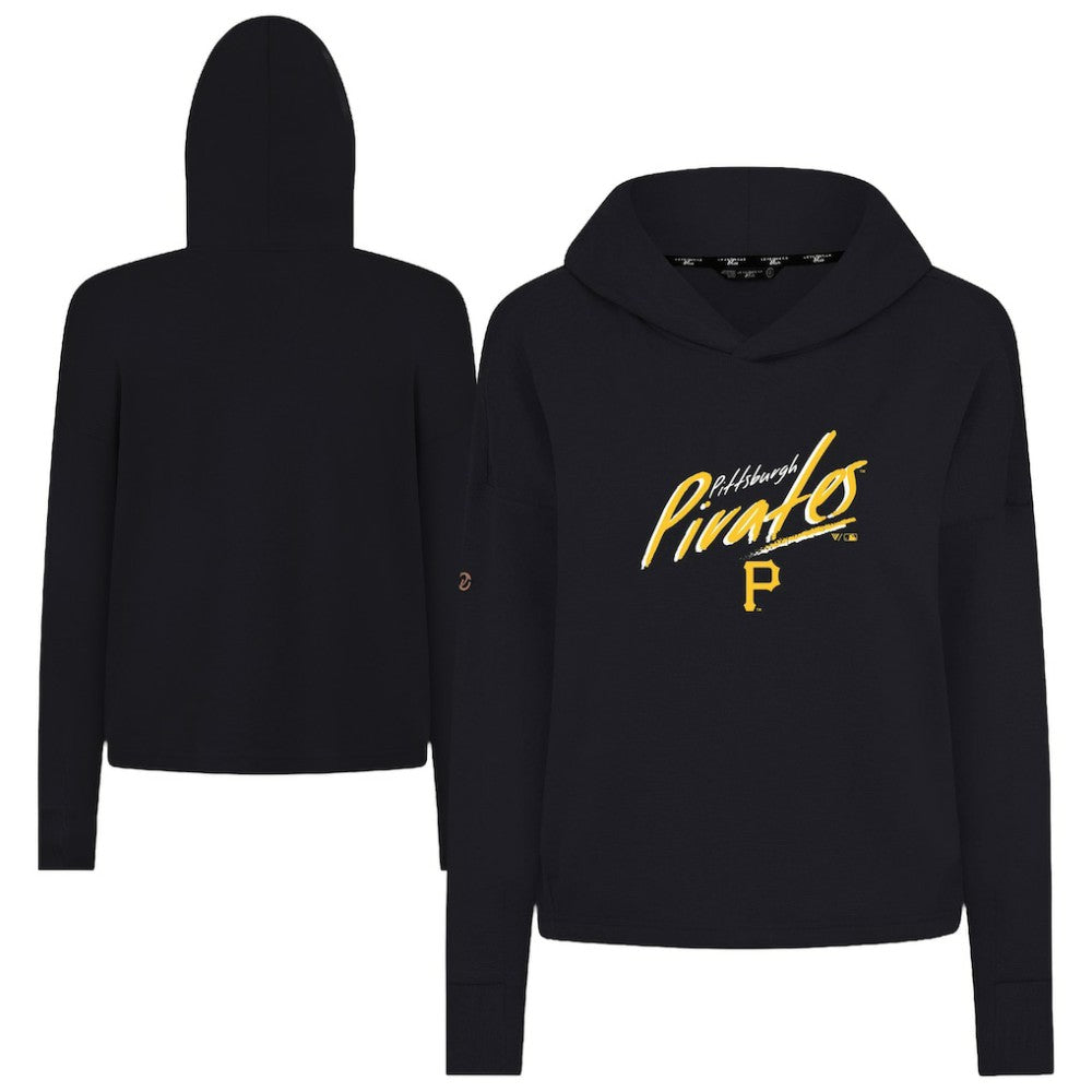 Pittsburgh Pirates Levelwear Women's Sweet Sizzle Tri-Blend Hoodie Lifestyle
