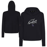 Colorado Rockies Levelwear Women's Sweet Sizzle Tri-Blend Hoodie Lifestyle