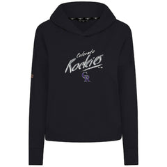 Colorado Rockies Levelwear Women's Sweet Sizzle Tri-Blend Hoodie Lifestyle