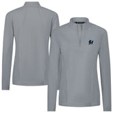 Miami Marlins Levelwear Women's Upright Insignia 2.0 Quarter-Zip Tri-Blend Top Near Me