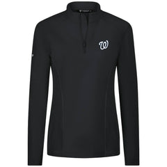 Washington Nationals Levelwear Women's Upright Insignia 2.0 Quarter-Zip Tri-Blend Top Online