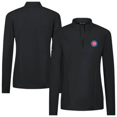 Chicago Cubs Levelwear Women's Upright Insignia 2.0 Quarter-Zip Tri-Blend Top Near Me
