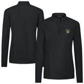Milwaukee Brewers Levelwear Women's Upright Insignia 2.0 Quarter-Zip Tri-Blend Top Online