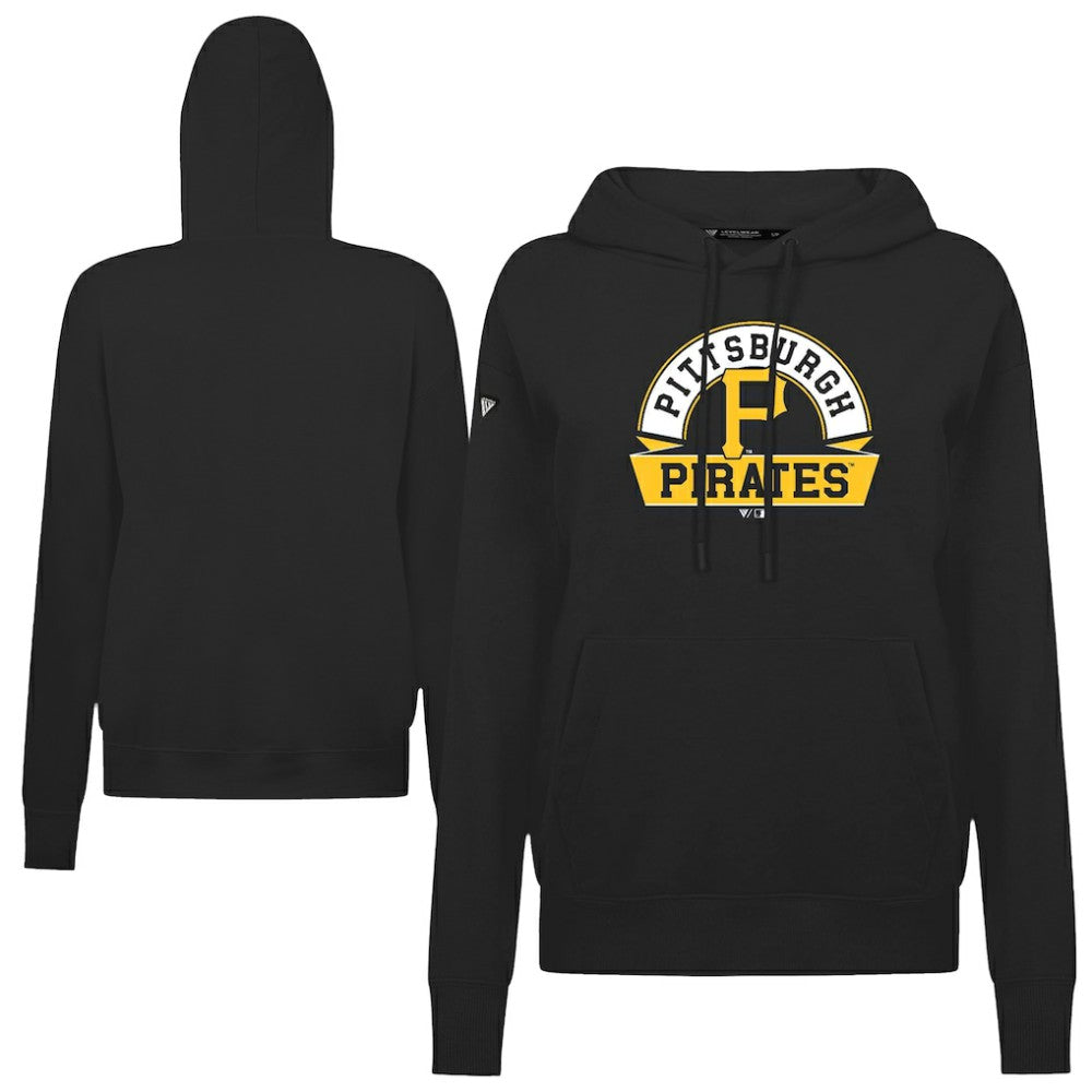 Pittsburgh Pirates Levelwear Women's Adorn Banner Arch Hoodie Near Me