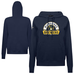 Milwaukee Brewers Levelwear Women's Adorn Banner Arch Hoodie Online