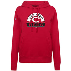 Cincinnati Reds Levelwear Women's Adorn Banner Arch Hoodie for sale