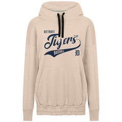 Detroit Tigers Levelwear Women's Oversized Waterfall Glide Hoodie Sale