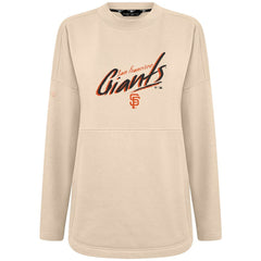 San Francisco Giants Levelwear Women's Oversized Beaudry Sizzle Top discount
