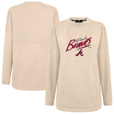 Atlanta Braves Levelwear Women's Oversized Beaudry Sizzle Top Near Me