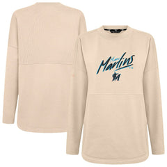 Miami Marlins Levelwear Women's Oversized Beaudry Sizzle Top Lifestyle