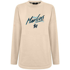 Miami Marlins Levelwear Women's Oversized Beaudry Sizzle Top Lifestyle