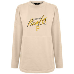 Pittsburgh Pirates Levelwear Women's Oversized Beaudry Sizzle Top Online